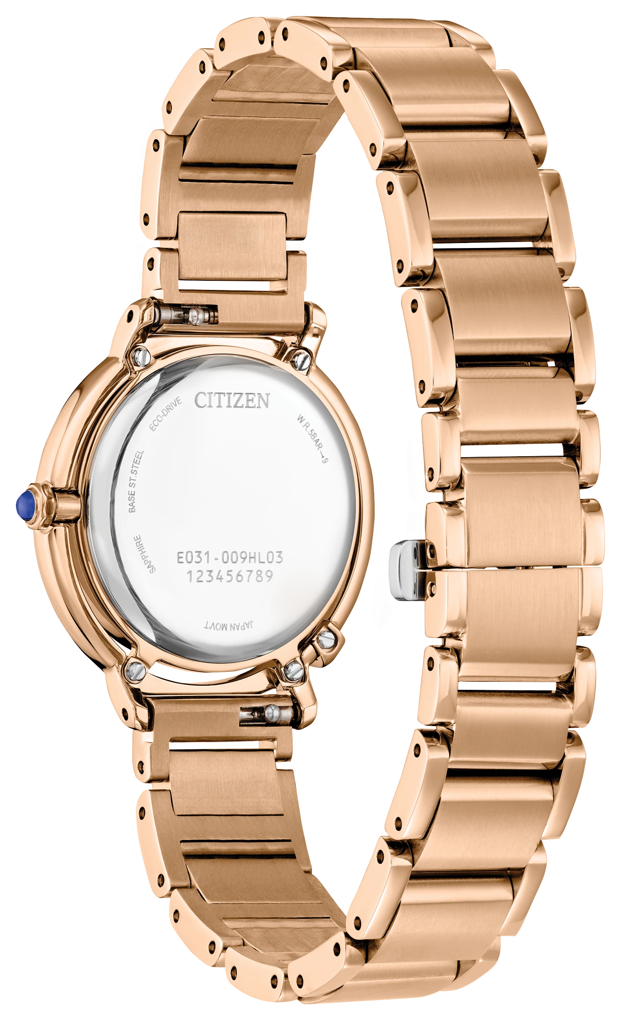 Citizen L Arcly White Dial Stainless Steel Bracelet EM1098-68D